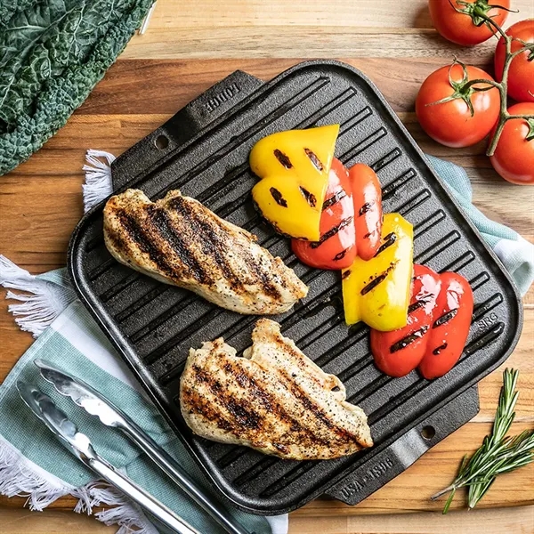 Lodge® 10.5" Cast Iron Reversible Grill / Griddle... from ASI 89320 Starline USA Inc