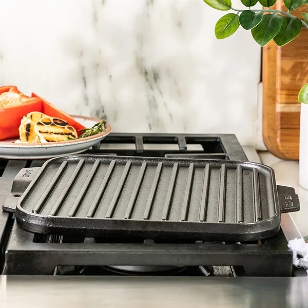 Lodge® 10.5" Cast Iron Reversible Grill / Griddle... from ASI 89320 Starline USA Inc