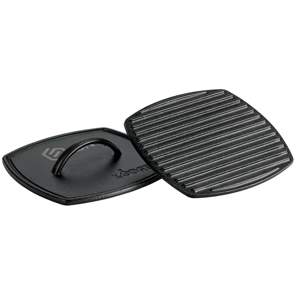 Lodge® 8.25" Cast Iron Panini Press... from ASI 89320 Starline USA Inc