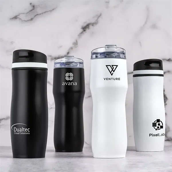 16 oz Urban Peak® Caturra Trail Vacuum Tumbler... from ASI 89320 Starline USA Inc