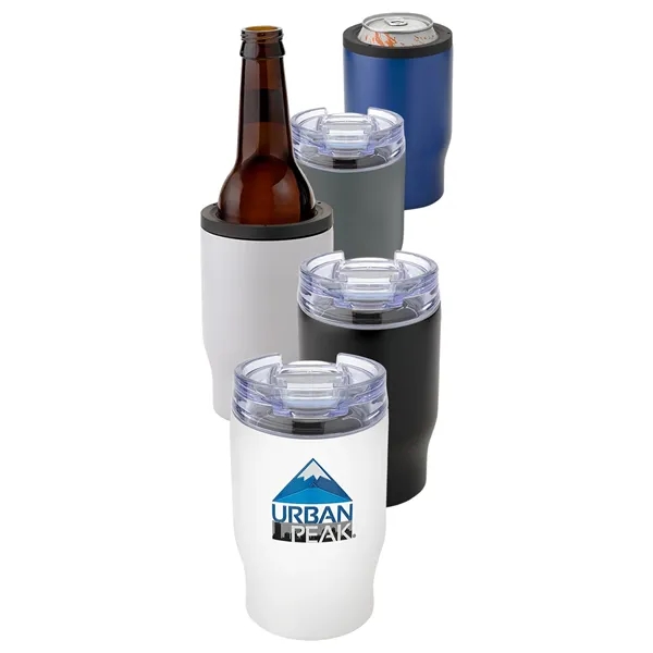 12 oz Urban Peak® 3-in-1 Trail Tumbler... from ASI 89320 Starline USA Inc