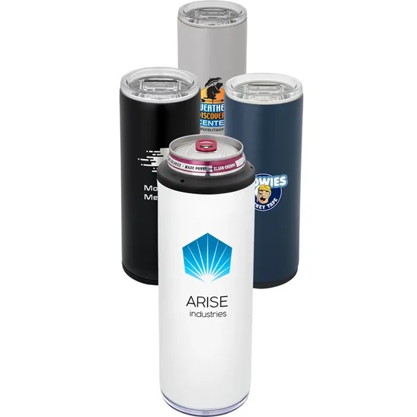 12 oz Urban Peak® 2-in-1 Slim Vacuum Can Tumbler... from ASI 89320 Starline USA Inc