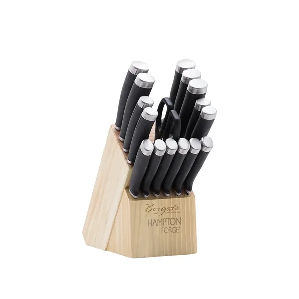 Hampton Forge® Epicure 17 Piece Cutlery Block Set... from ASI 89320 Starline USA Inc