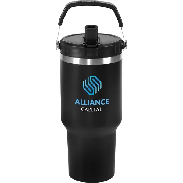 34oz Urban Peak® Pinnacle Flip Straw Tumbler... from ASI 89320 Starline USA Inc