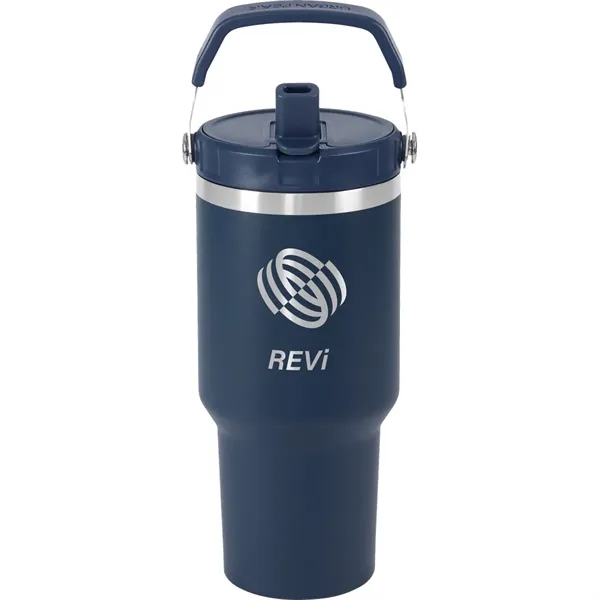 34oz Urban Peak® Pinnacle Flip Straw Tumbler... from ASI 89320 Starline USA Inc