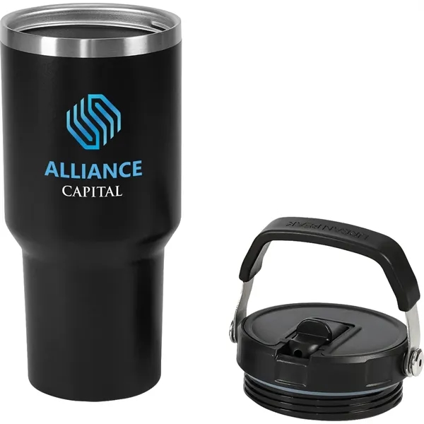 34oz Urban Peak® Pinnacle Flip Straw Tumbler... from ASI 89320 Starline USA Inc