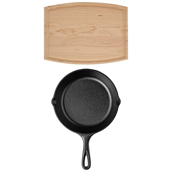 Lodge® 8" Skillet/12" Arch Cutting Board Gift Set... from ASI 89320 Starline USA Inc