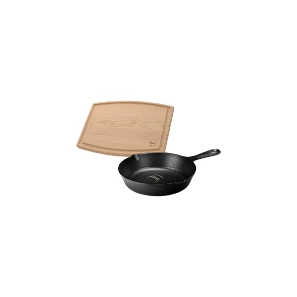 Lodge® 8" Skillet/12" Arch Cutting Board Gift Set... from ASI 89320 Starline USA Inc