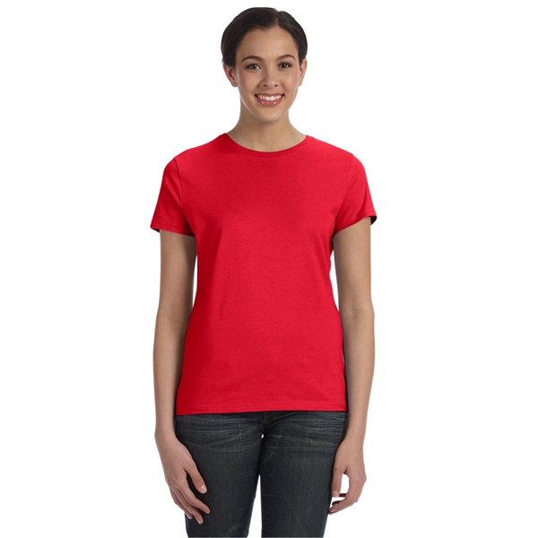Women's contoured, side-seamed T-shirt made of preshrunk cotton in several available... from ASI 34063 alphabroder