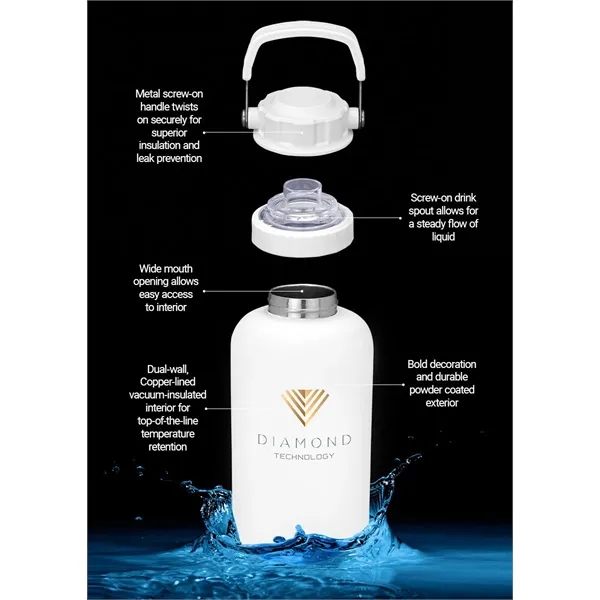Urban Peak® 64oz Dual Top Water Bottle... from ASI 89320 Starline USA Inc