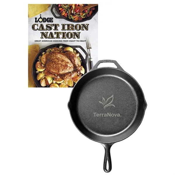 Lodge® 10.25" Cast Iron / Nation Cookbook Gift Set... from ASI 89320 Starline USA Inc