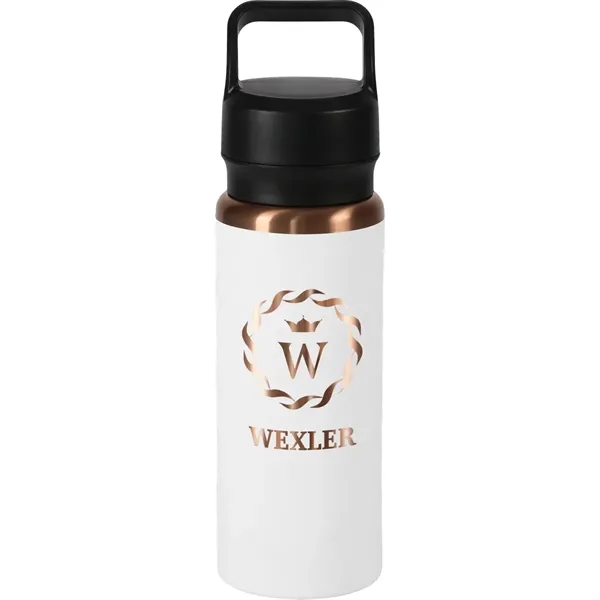 28oz Urban Peak® Dual Top Gold Water Bottle... from ASI 89320 Starline USA Inc