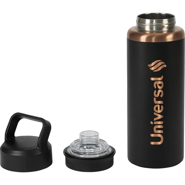 28oz Urban Peak® Dual Top Gold Water Bottle... from ASI 89320 Starline USA Inc