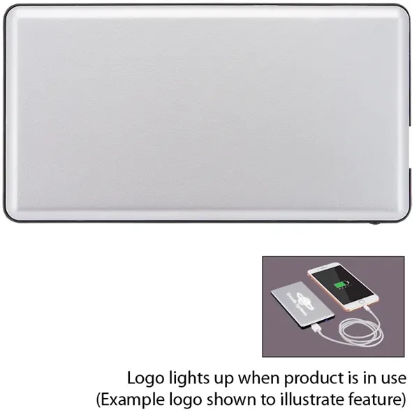 UL Certified Glow Power Bank - 4000 mAh... from ASI 89320 Starline USA Inc