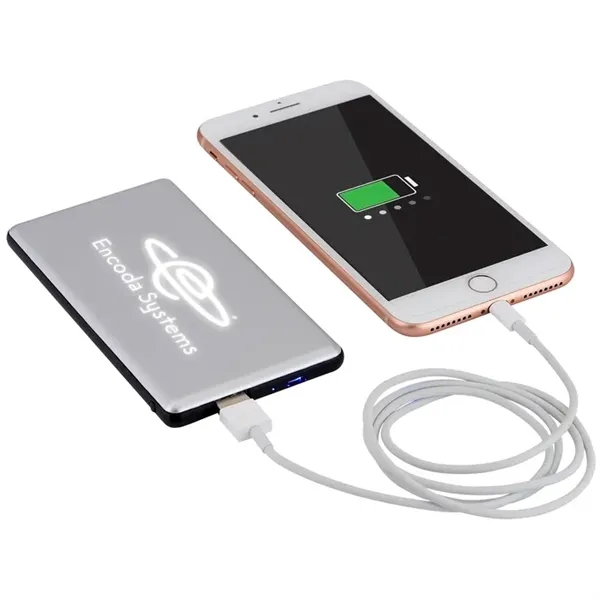 UL Certified Glow Power Bank - 4000 mAh... from ASI 89320 Starline USA Inc