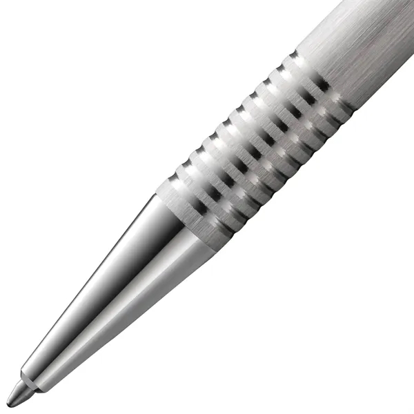 Logo Brushed Stainless Steel Ballpoint Pen... from ASI 89320 Starline USA Inc