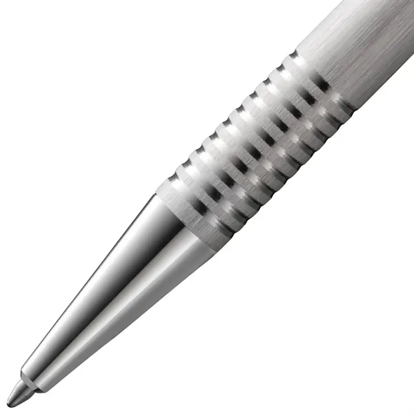 Logo Brushed Stainless Steel Ballpoint Pen... from ASI 89320 Starline USA Inc