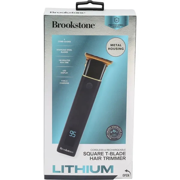 Brookstone® Square T-Blade Hair Clipper... from ASI 89320 Starline USA Inc