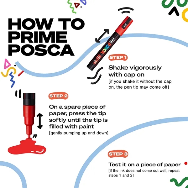 POSCA 4 Piece Metallic Marker Set with Bag... from ASI 89320 Starline USA Inc