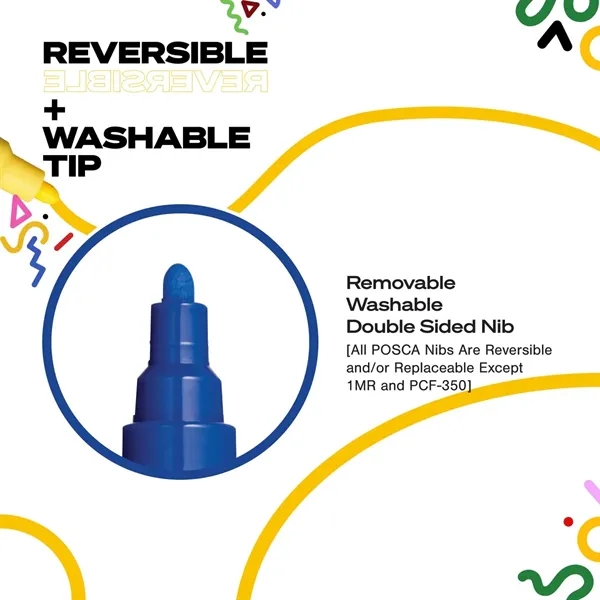 POSCA 4 Piece Metallic Marker Set with Bag... from ASI 89320 Starline USA Inc