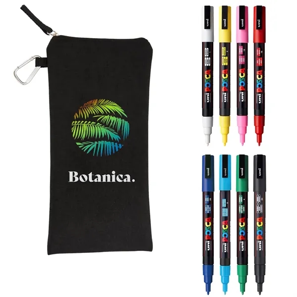 POSCA 8 Piece Basic Marker Set with Bag - Fine... from ASI 89320 Starline USA Inc