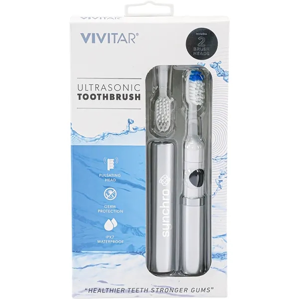 Vivitar® Sonic Ultra Travel Toothbrush... from ASI 89320 Starline USA Inc