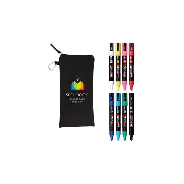 POSCA 8 Piece Basic Marker Set with Bag - Medium... from ASI 89320 Starline USA Inc