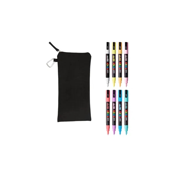 POSCA 8 Piece Soft Marker Set with Bag - Fine... from ASI 89320 Starline USA Inc