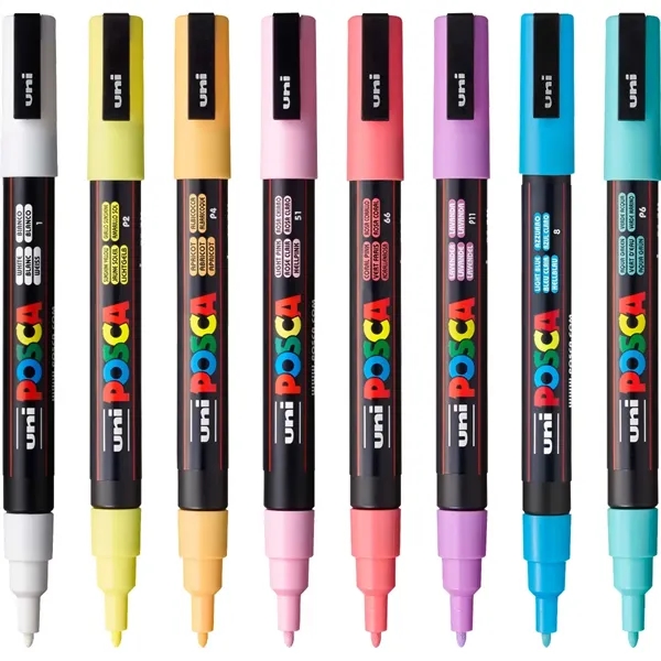 POSCA 8 Piece Soft Marker Set with Bag - Fine... from ASI 89320 Starline USA Inc