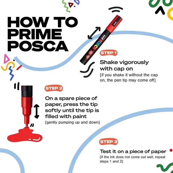 POSCA 8 Piece Soft Marker Set with Bag - Fine... from ASI 89320 Starline USA Inc