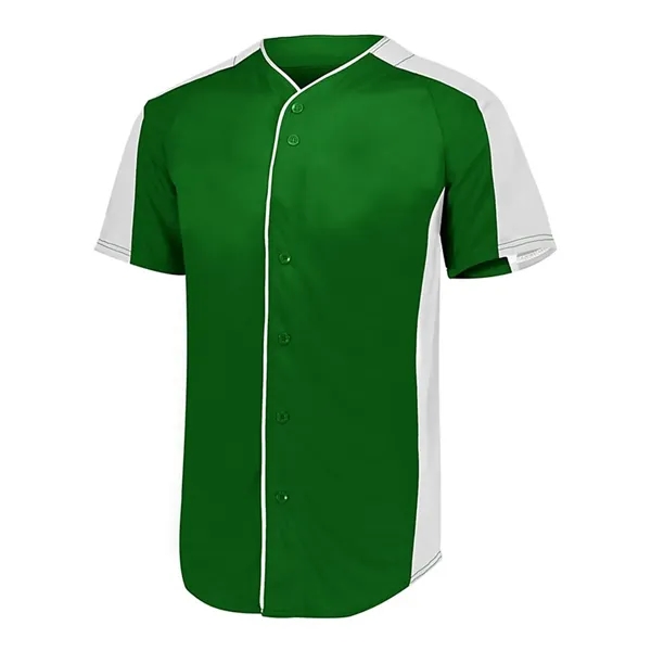 Full Button Baseball Jersey... from ASI 84358 S&S Activewear