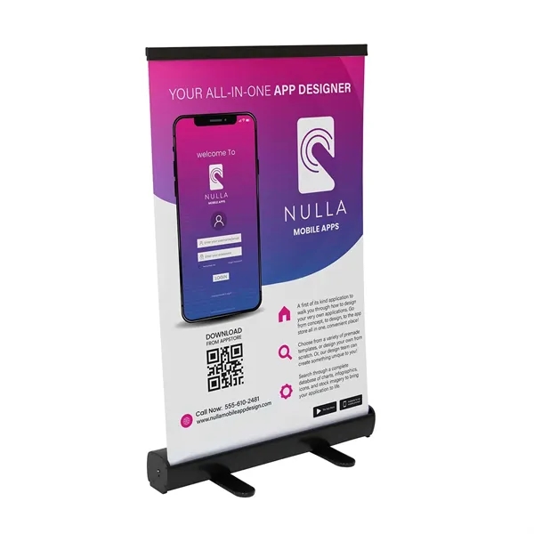 Economy Retractor reimagined - durable PVC base makes it the smart... from ASI 87188 Showdown Displays