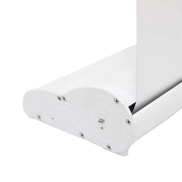 Stratus Retractor reimagined - durable PVC base makes it a smart,... from ASI 87188 Showdown Displays