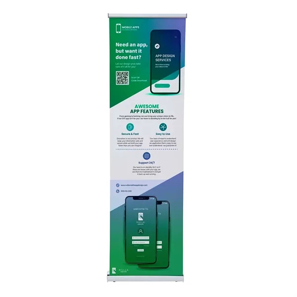 Stratus Retractor reimagined - durable PVC base makes it a smart,... from ASI 87188 Showdown Displays