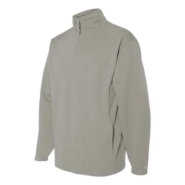 Adult quarter-zip mockneck, blank.... from ASI 84358 S&S Activewear