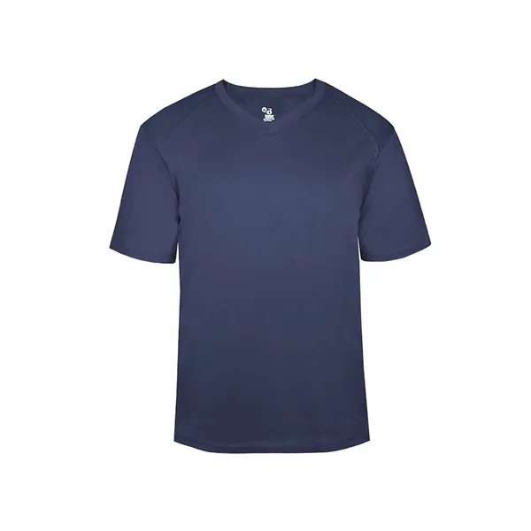 Girl's 100% polyester V-neck t-shirt... from ASI 84358 S&S Activewear