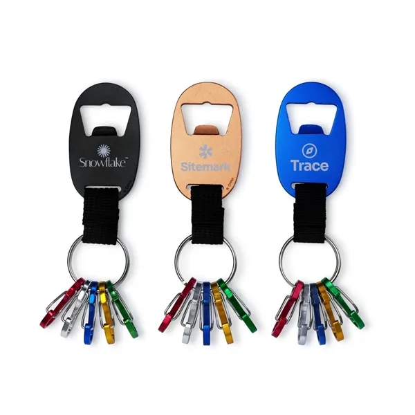 Keychain Bottle Opener with Carabiners.... from ASI 55583 GMG Pen / Ultra PENWORKS