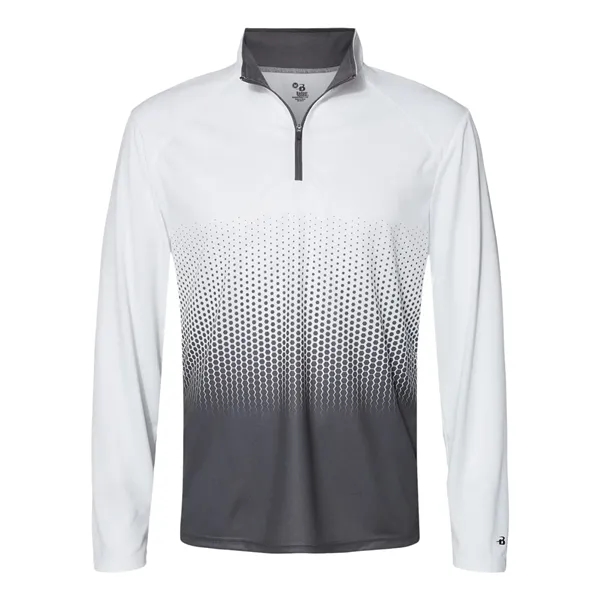 Badger Hex 2.0 Quarter Zip Pullover... from ASI 84358 S&S Activewear