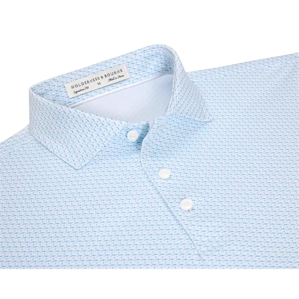 A repeating pattern of pins and greens makes The Atwood a... from ASI 38120 Ball Pro / Diversified Quality Kitchenware / Branded Apparel Designs