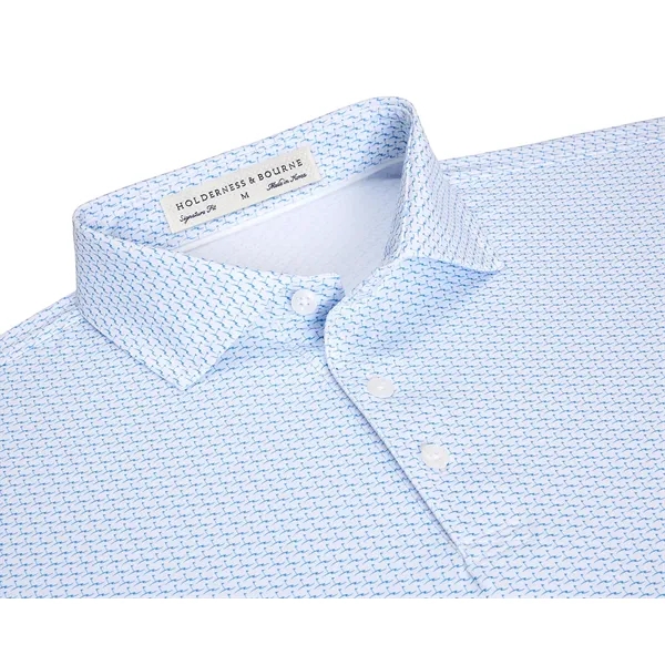 A repeating pattern of pins and greens makes The Atwood a... from ASI 38120 Ball Pro / Diversified Quality Kitchenware / Branded Apparel Designs