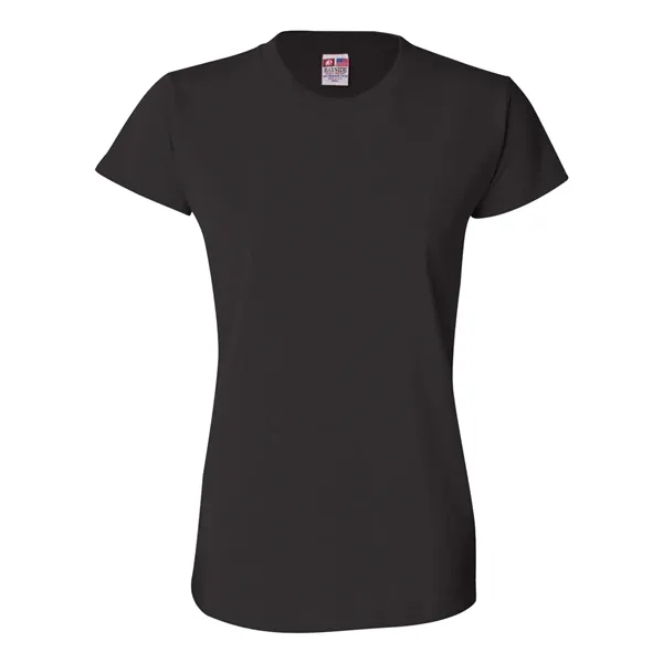 Women's USA made 6.1 oz preshrunk 100% heavyweight cotton t-shirt. Blank... from ASI 84358 S&S Activewear