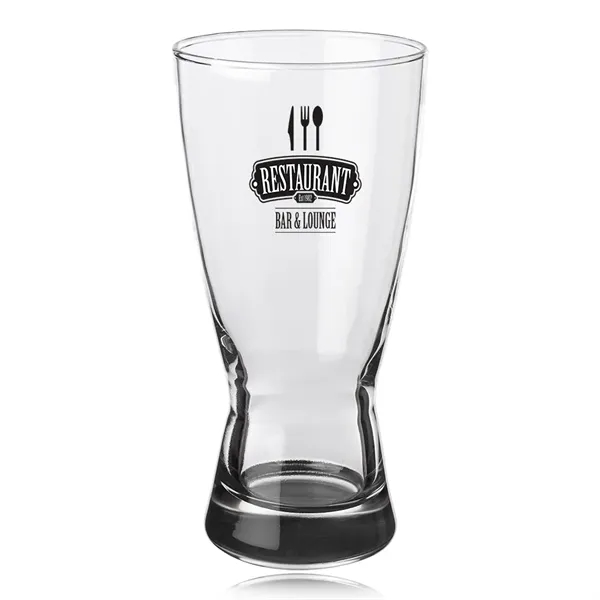 15 oz. clear Pilsner glass.... from ASI 39552 BEL Promo