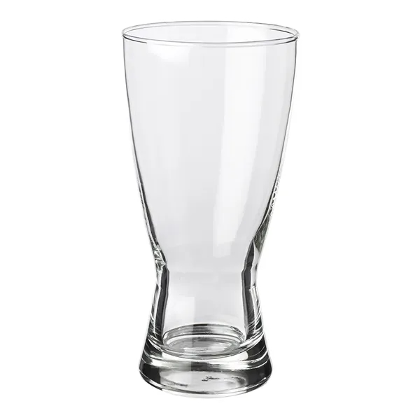 15 oz. clear Pilsner glass.... from ASI 39552 BEL Promo
