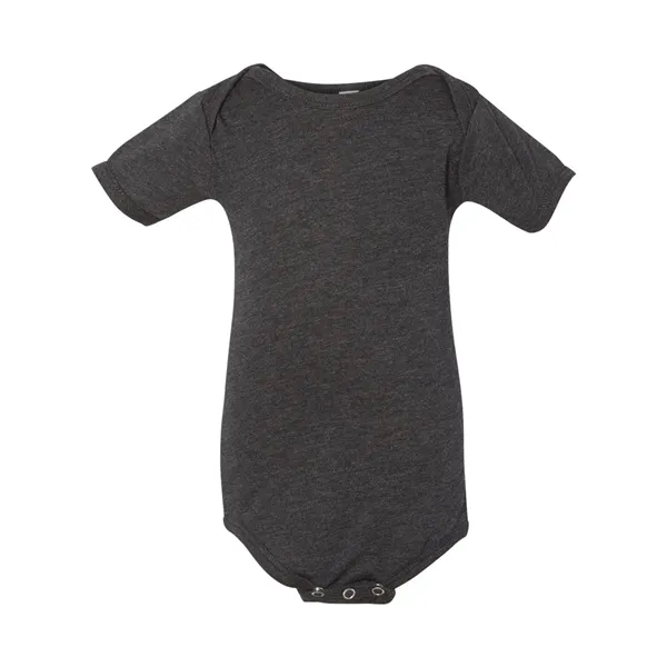 Baby Triblend Short Sleeve Snap-Up one piece T-Shirt... from ASI 84358 S&S Activewear