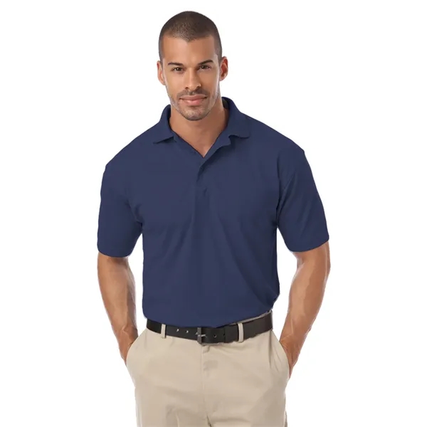 Blue Generation - Men's Pocketless IL-50 Polo... from ASI 86018 Scrub Authority