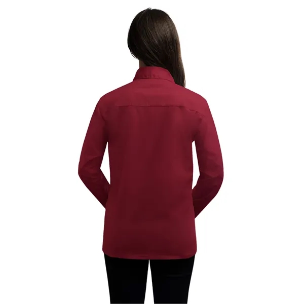 Blue Generation - Women's Pocketless Long Sleeve Poplin S...... from ASI 86018 Scrub Authority