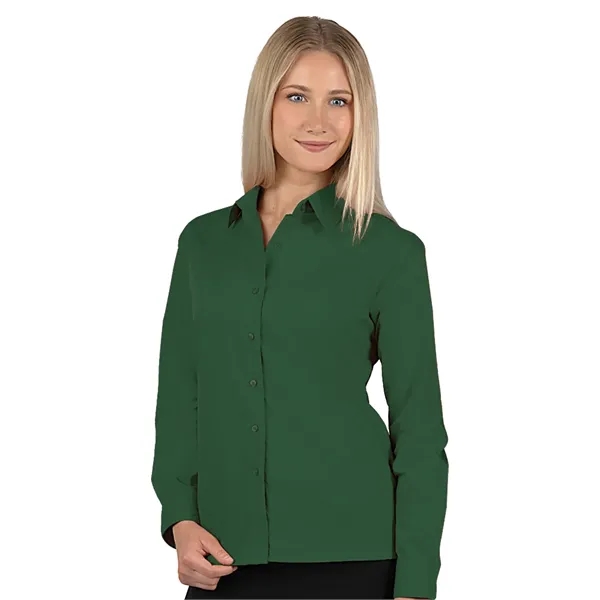 Blue Generation - Women's Pocketless Long Sleeve Poplin S...... from ASI 86018 Scrub Authority