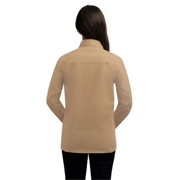 Blue Generation - Women's Pocketless Long Sleeve Poplin S...... from ASI 86018 Scrub Authority