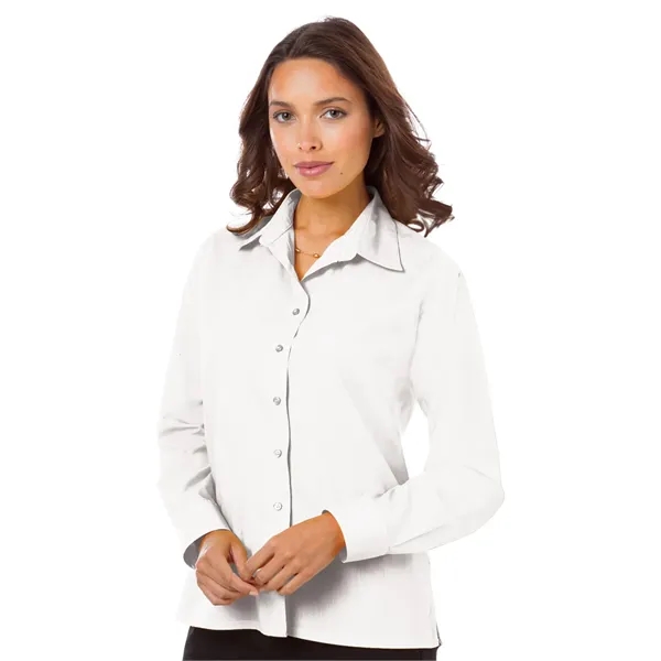 Blue Generation - Women's Pocketless Long Sleeve Poplin S...... from ASI 86018 Scrub Authority
