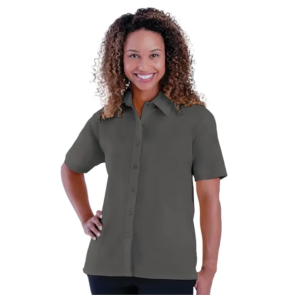 Blue Generation - Women's Pocketless Short Sleeve Poplin ...... from ASI 86018 Scrub Authority